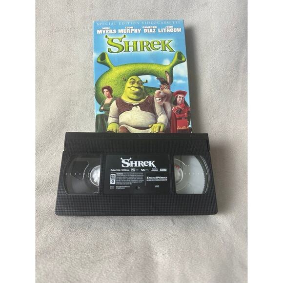 Shrek Vintage VHS tape - Picture 3 of 3